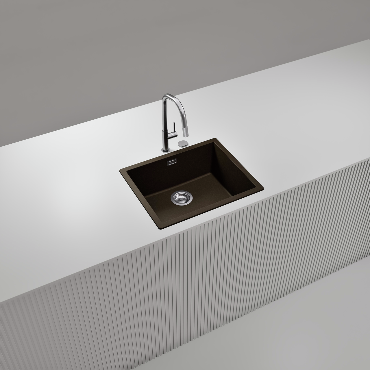 Dřez FORMHAUS D-100LS NERO